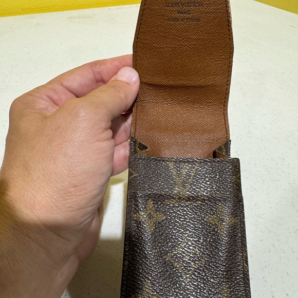 786145AL (V1) Louis Vuitton Cigarette Case Brown Monogram - Picture 6 of 13